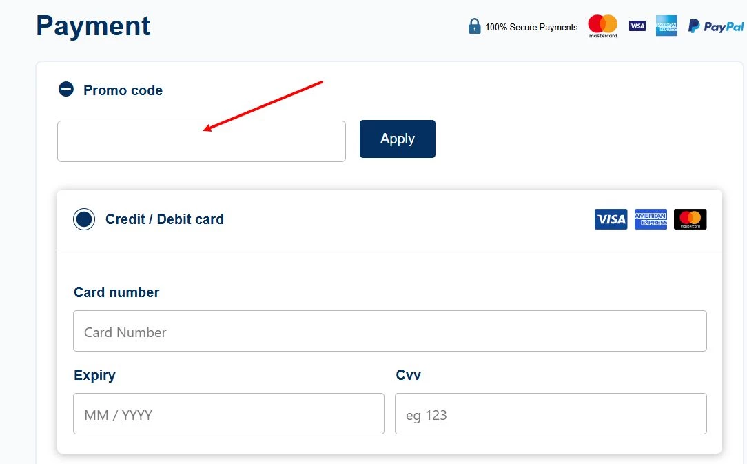 “How to apply a Manchester Airport promo code”